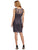 Adrianna Papell - Lace Overlay Dress 41863800 in Gray