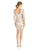 Aidan by Aidan Mattox - Embroidered Bateau Neck Column Dress 151A10540 in Neutral