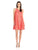 Donna Morgan - D4923M Lace Jewel A-line Dress in Orange