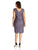 Adrianna Papell - 41905221 V-Neck Lace Ribbon Cocktail Dress - 1 Pc DOE in Size 22W Available
