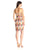 Maggy London - GSF27M Printed Straight Neck Sheath Dress in Multi-Color