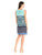 Taylor - 9172MJ Multi-Print Tie Back Dress in Green and Multi-Color