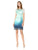Elie Tahari - E507P607 Floral Lace Jewel Neck Sheath Dress In Green and Multi-Color