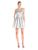 Aidan Mattox - Metallic Jacquard Cocktail Dress 151A11590 in Silver