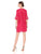 Nanette Nanette Lepore - ND8S10S99 Bell Sleeve Lace Shift Dress In Red
