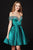 Angela and Alison -  82018 Beaded Off-Shoulder A-Line Cocktail Dress