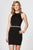 Angela and Alison - 82024 Back Embellished Fitted Cocktail Dress