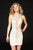 Angela and Alison - 82035 Rhinestone Beaded Illusion Cocktail Dress
