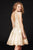 Angela and Alison - 82044 Lattice Beaded Sweetheart A-line Dress In Gold