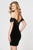 angela-and-alison-82052-beaded-off-shoulder-fitted-sheath-dress In Peacock
