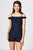 Angela and Alison - 82056 Embroidered Romper With Detachable Overskirt In Blue