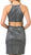 Poly USA - 8214 Fitted Halter Sheath Cocktail Dress