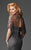 Clarisse - M6435 Flutter Sleeve Lace Shrug Sweetheart Evening Gown In Gray