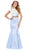 Nox Anabel - 8227 Two-Piece Pearl Embellished Gown
