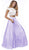 Nox Anabel - 8228 Two Piece Satin A-line Dress