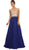 Appliqued Bodice A-Line Gown
