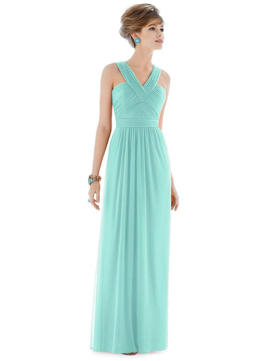 D678 Bridesmaid Dress in COASTAL