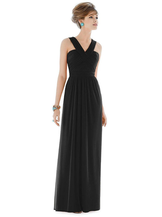 D678 Bridesmaid Dress In Black