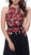 Floral Embroidered A-line Dress