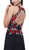 Floral Embroidered A-line Dress