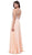 Nox Anabel - 8276 Sleeveless Bejeweled Halter A-line Dress