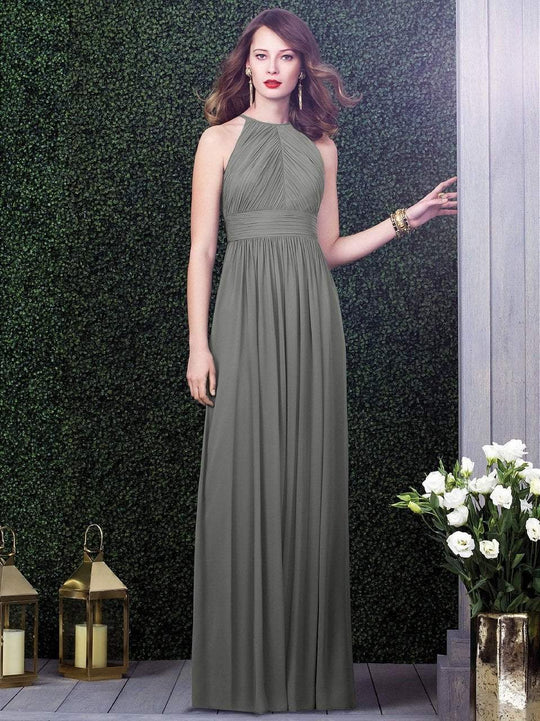 2918 Dress in Charcoal Gray