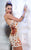 MNM Couture - 8286 Embellished Sweetheart Sheath Dress In Orange