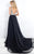 Rachel Allan Prima Donna - 5981 Sleeveless Glitter Beaded Evening Gown in Black