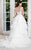 Rachel Allan Bridal - Tiered Ruffles Floral Lace Applique Gown M603 in White and Neutral