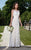 Rachel Allan Bridal - Lace Embroidered Illusion Bateau Gown M607 in White