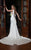 Rachel Allan Bridal - Silk Satin Bateau Mermaid Dress M628 in White