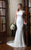 Rachel Allan Bridal - Silk Satin Bateau Mermaid Dress M628 in White