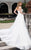 Rachel Allan Bridal - Strapless Mermaid Gown with Overskirt M638 in White