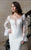 Rachel Allan Bridal - Lace Illusion Bateau Sheath Dress M640 in White