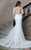 Rachel Allan Bridal - Lace Illusion Bateau Sheath Dress M640 in White