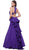 Nox Anabel - 8315 Embellished V-neck Satin Mermaid Dress
