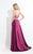 Rachel Allan  - 6083 Beaded Sweetheart A-line Dress in Purple
