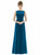 D677 Bridesmaid Dress In Ocean Blue