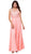Illusion Applique Ornate Gown