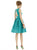 D679 Bridesmaid Dress in AZURE