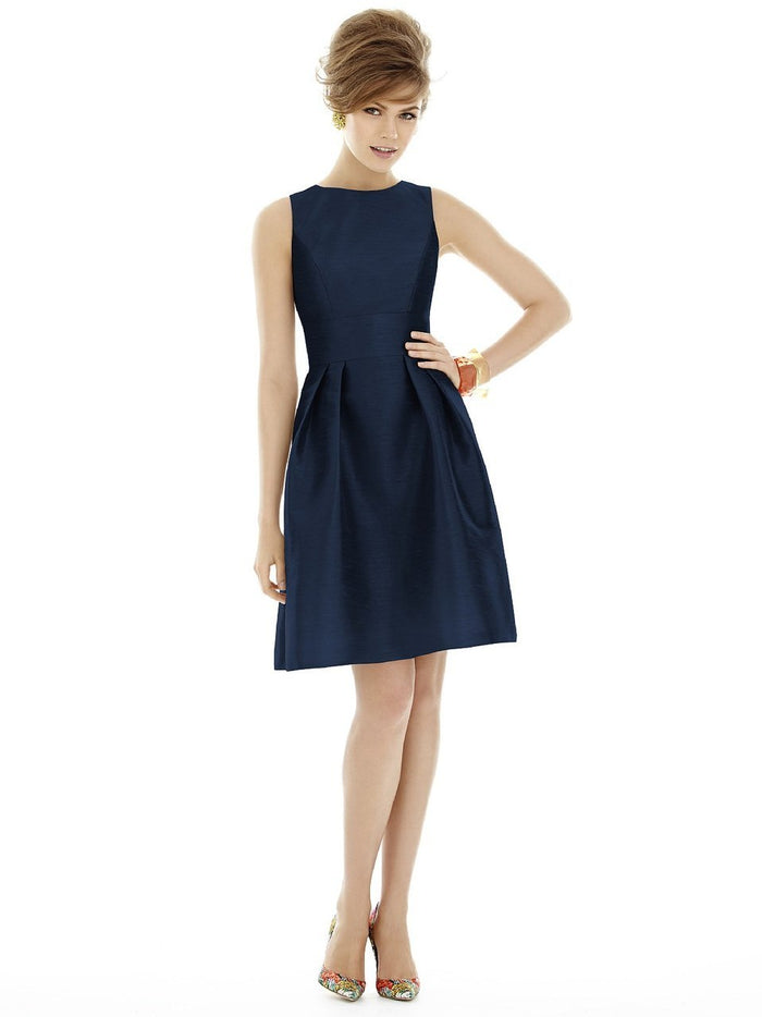 D679 Bridesmaid Dress in Midnight