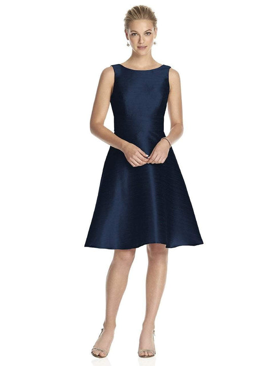 Alfred Sung - D681 Bridesmaid Dress in Midnight