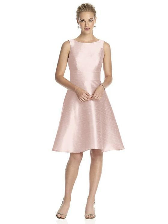 Alfred Sung - Bridesmaid Dress In Pearl Pink  D681