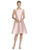 D681 Bridesmaid Dress in Pearl Pink