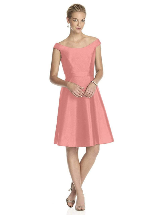 D686 Bridesmaid Dress in APRICOT
