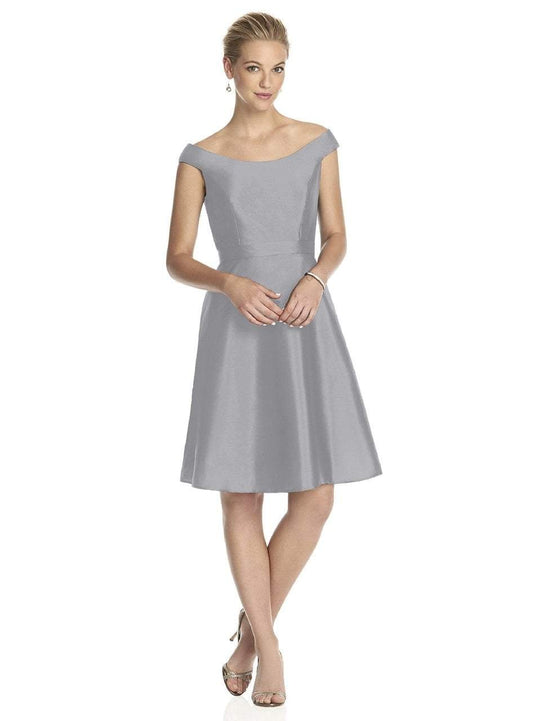 D686 Bridesmaid Dress in French Gray
