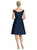 Alfred Sung - Off-Shoulder Bridesmaid Dress D686 in Blue