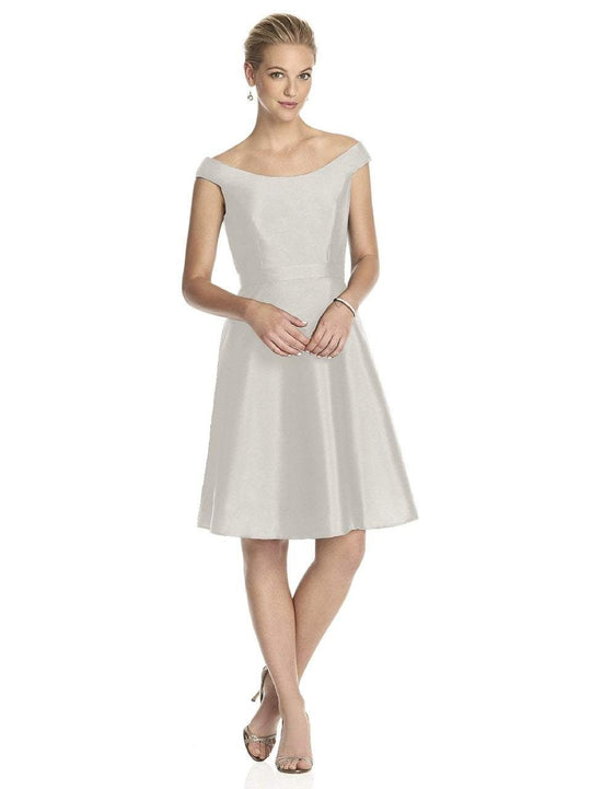 D686 Bridesmaid Dress in Snow White