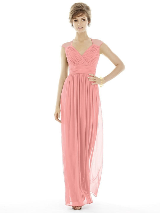 D693 Bridesmaid Dress in APRICOT