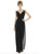 D693 Bridesmaid Dress in Black